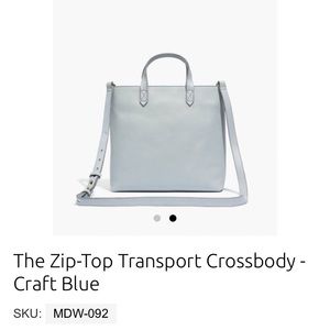 Madewell zip top bag